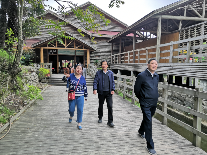春游江淮请您来 || 程学明一行到天峡风景区调研指导工作