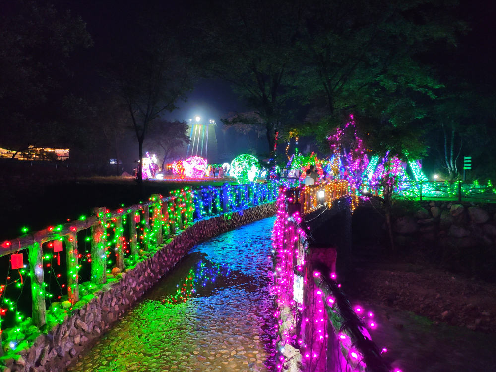 天峡风景区夜游项目恢复开放